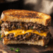 Ground Beef And Portobello Sourdough Melt