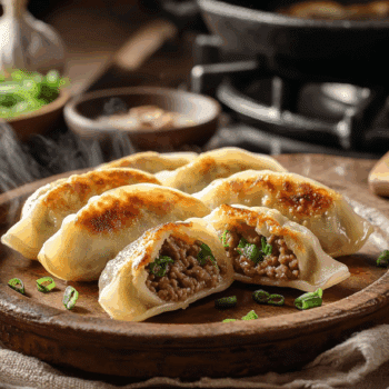 Beef Cake Pan Fried Dumpling2