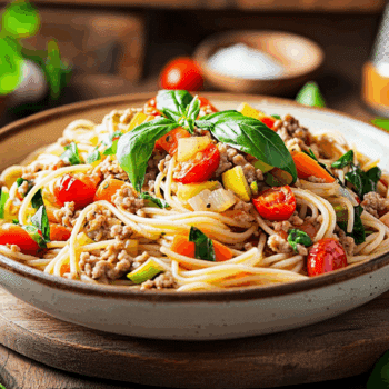 Hearty Veggie And Ground Turkey Pasta Recipe2