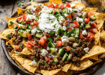 Delightful Greek Nachos