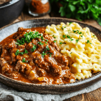 Satisfying Goulash With Homemade Spaetzle 2 Satisfying Goulash With Homemade Spaetzle2
