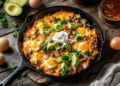 Perfect Breakfast Keto Taco Skillet