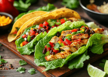 Healthy Chicken Lettuce Wraps And Tacos Recipe