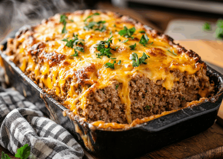 Satisfying Stuffed Turkey Meatloaf