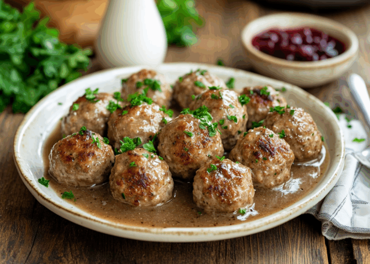 Simple And Low Fat Swedish Meatballs