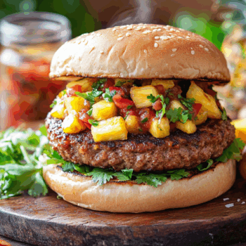Easy Homemade Jerk Pork Burgers With Fresh Pineapple Salsa 2 Easy Homemade Jerk Pork Burgers With Fresh Pineapple Salsa