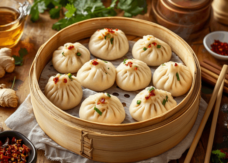 Delicious Steamed Kosher Veal Buns 1 Delicious Steamed Kosher Veal Buns