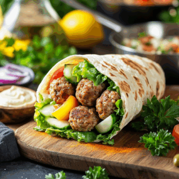 The Perfect Turkey Kofta Wrap 2 The Perfect Turkey Kofta Wrap