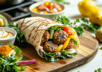 The Perfect Turkey Kofta Wrap