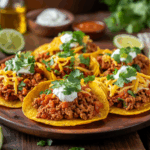 Easy Ground Turkey Tostadas