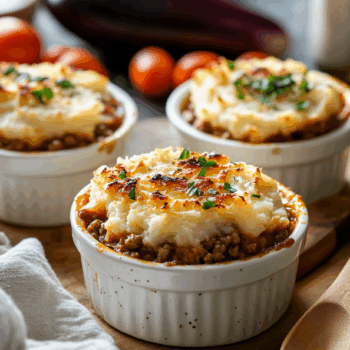Simple Ground Turkey Bolognese Shepherd’s Pie