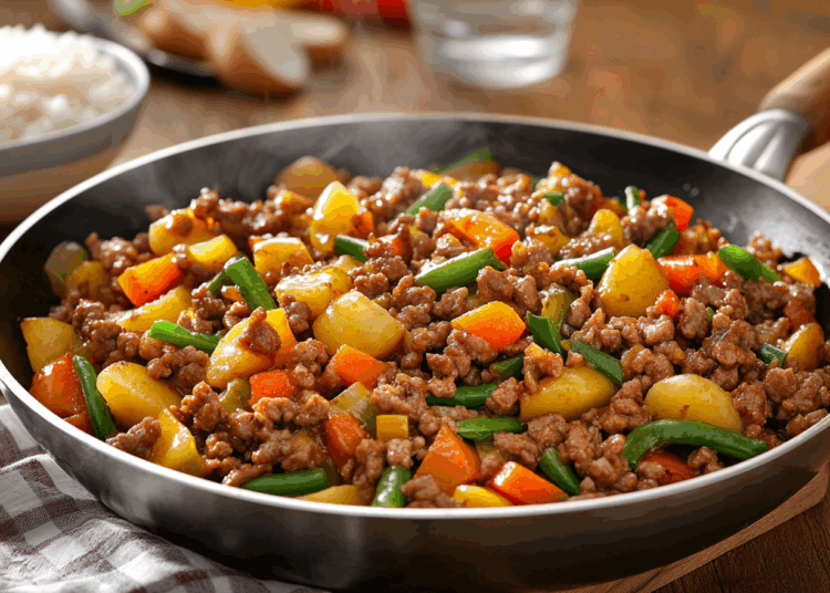Simple Sauteed Ground Pork Recipe