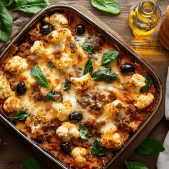 Filling Beef And Cauliflower Bake2