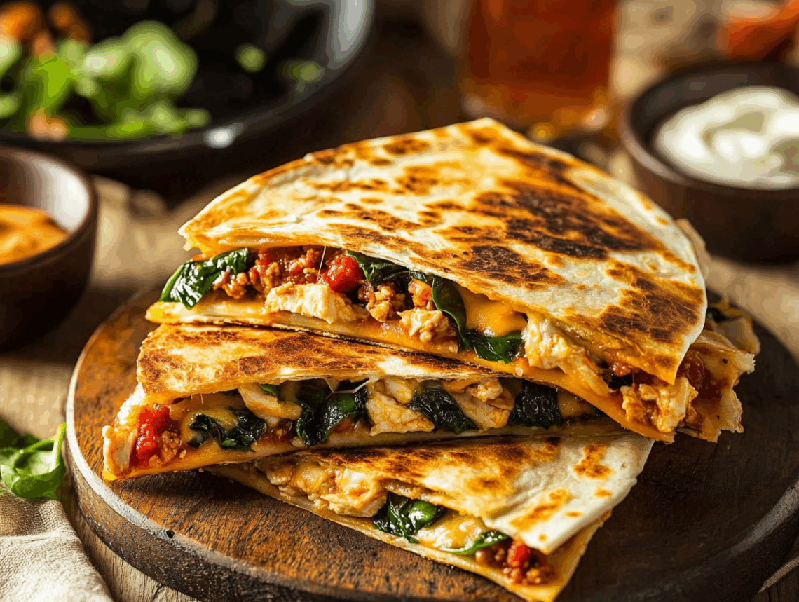 Amazing Chorizo And Chicken Quesadilla