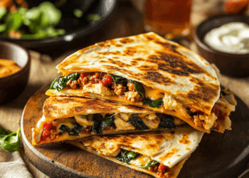 Amazing Chorizo And Chicken Quesadilla