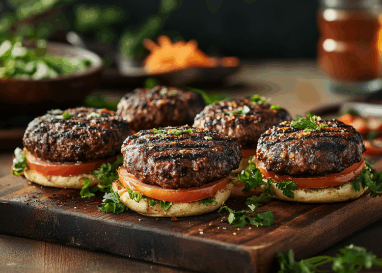 Quick And Easy Indian Beef Burgers