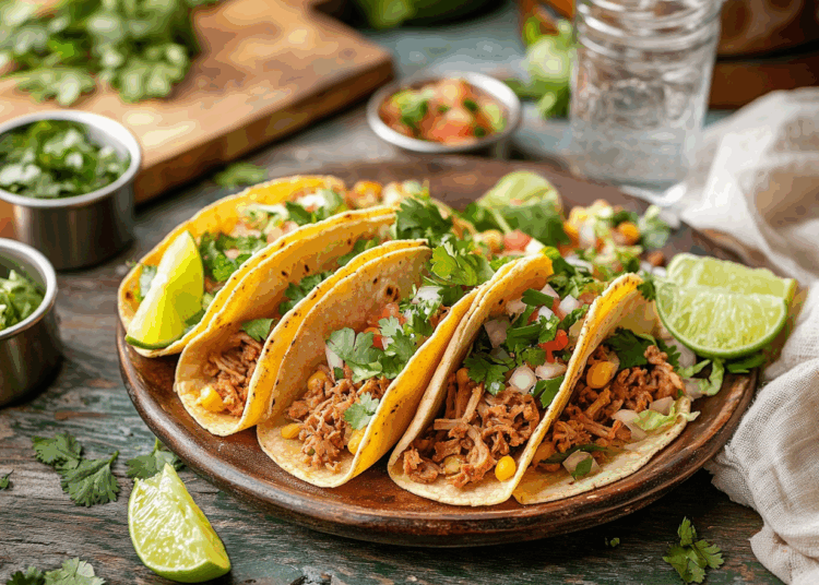 Savoury Minced Pork Tacos