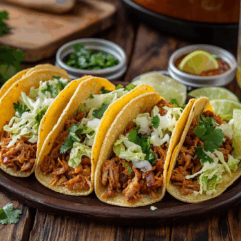 Savoury Minced Pork Tacos