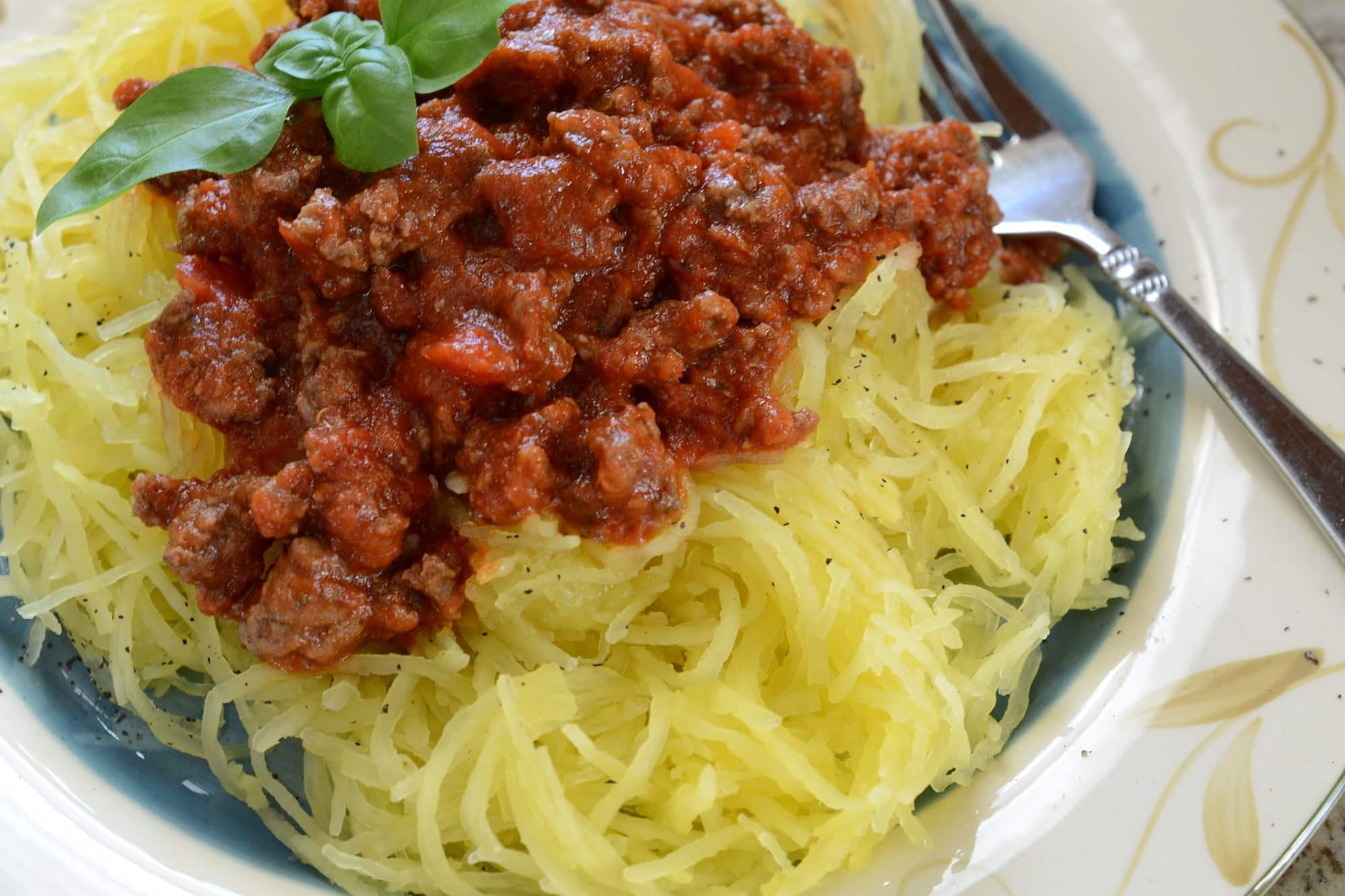 Hearty Spaghetti Squash Marinara