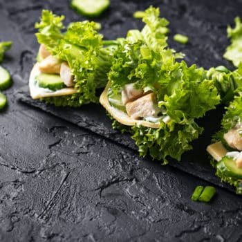 Yummy Thai Chicken Lettuce Wraps 2 Yummy Thai Chicken Lettuce Wraps