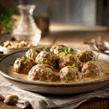 Delicious Meatballs In Creamy Cashew Nut Sauce 2 Delicious Meatballs In Creamy Cashew Nut Sauce2