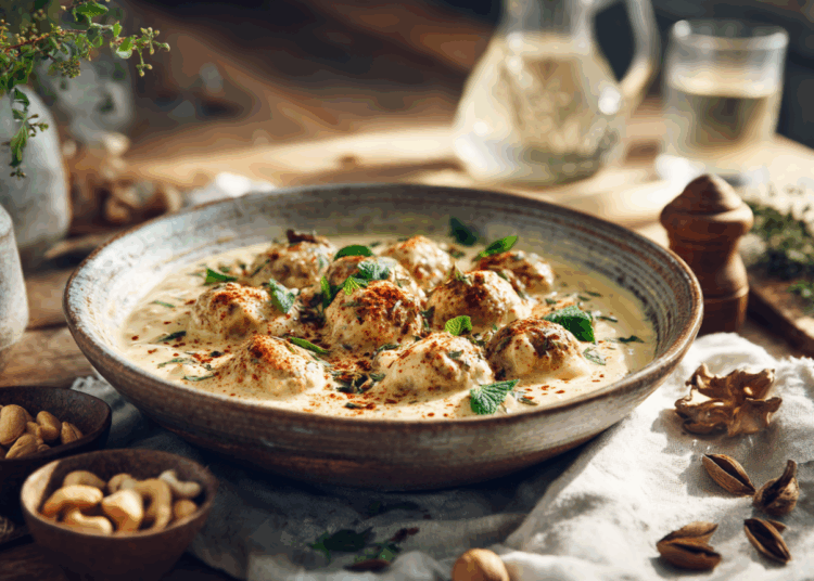 Delicious Meatballs In Creamy Cashew Nut Sauce 1 Delicious Meatballs In Creamy Cashew Nut Sauce