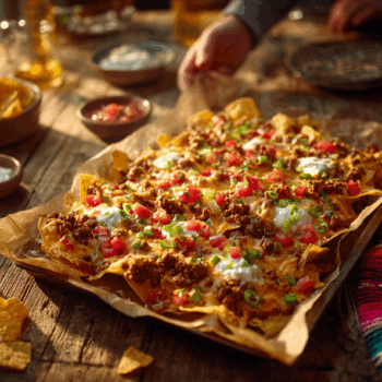 Delightful Mexican Burger Nachos2