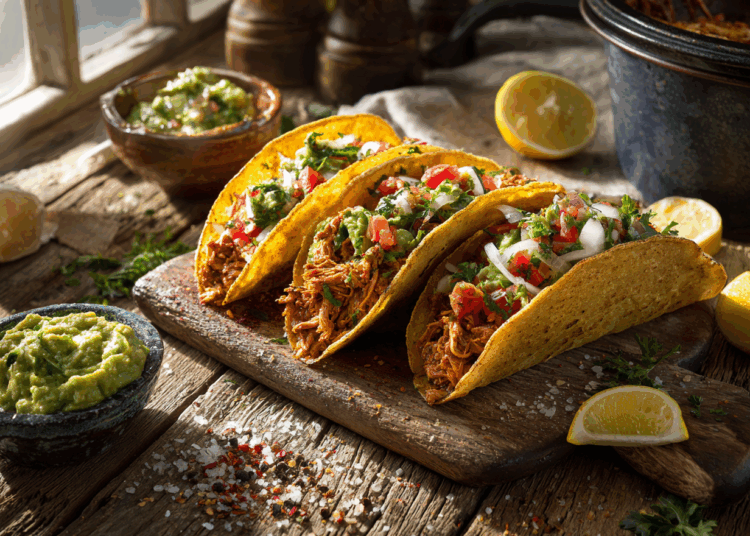 The Best Crockpot Minced Chicken Taco