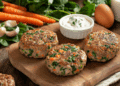 Mini Spinach Beef Burgers