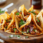 Smoky Bbq Turkey Wonton Tacos2