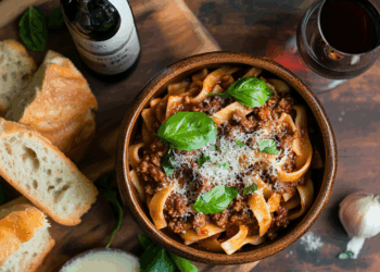 Perfect Red Wine Pasta Bolognese