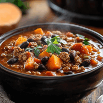 Filling Sweet Potato Ground Turkey Chili2