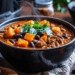 Filling Sweet Potato Ground Turkey Chili