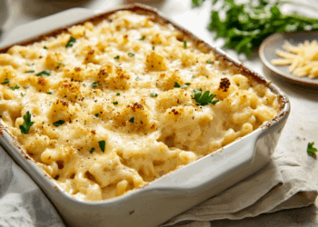 Enjoyable Roasted Cauliflower Baked Mac And Cheese