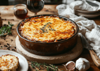 Classic Creamy Lamb Moussaka Recipe