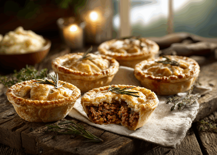 Lovely Tourtiere Tarts