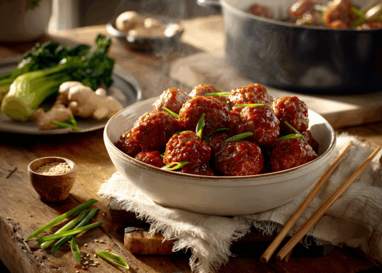 The Best Honey Sriracha Meatballs