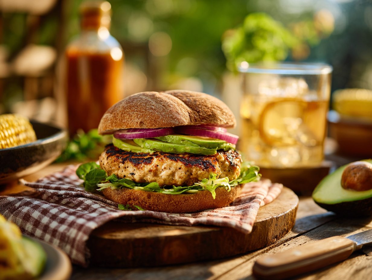 Tasty And Easy 30-Minute Avocado Turkey Burger