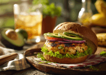 Tasty And Easy 30-Minute Avocado Turkey Burger