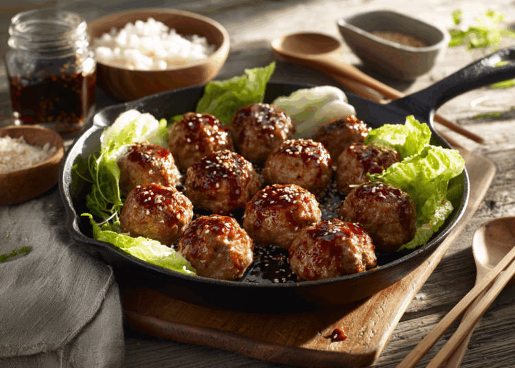 Delicious Teriyaki Turkey Meatballs