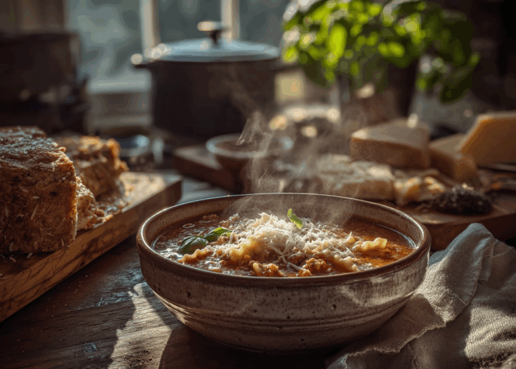 Easy Healthy Lasagna Soup