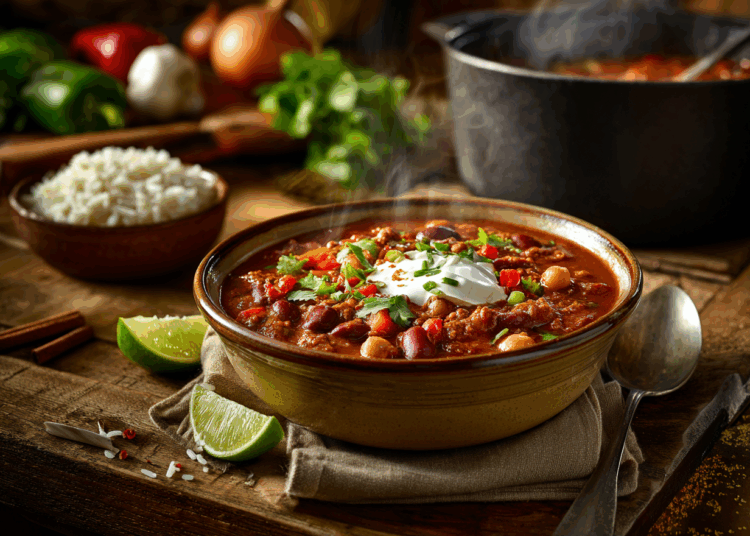 Perfect And Steamy Turkey Chili Con Carne