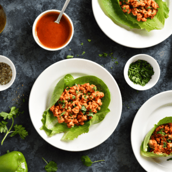 Refreshing Pork And Shrimp Lettuce Wraps 2 Pork And Shrimp Lettuce Wraps