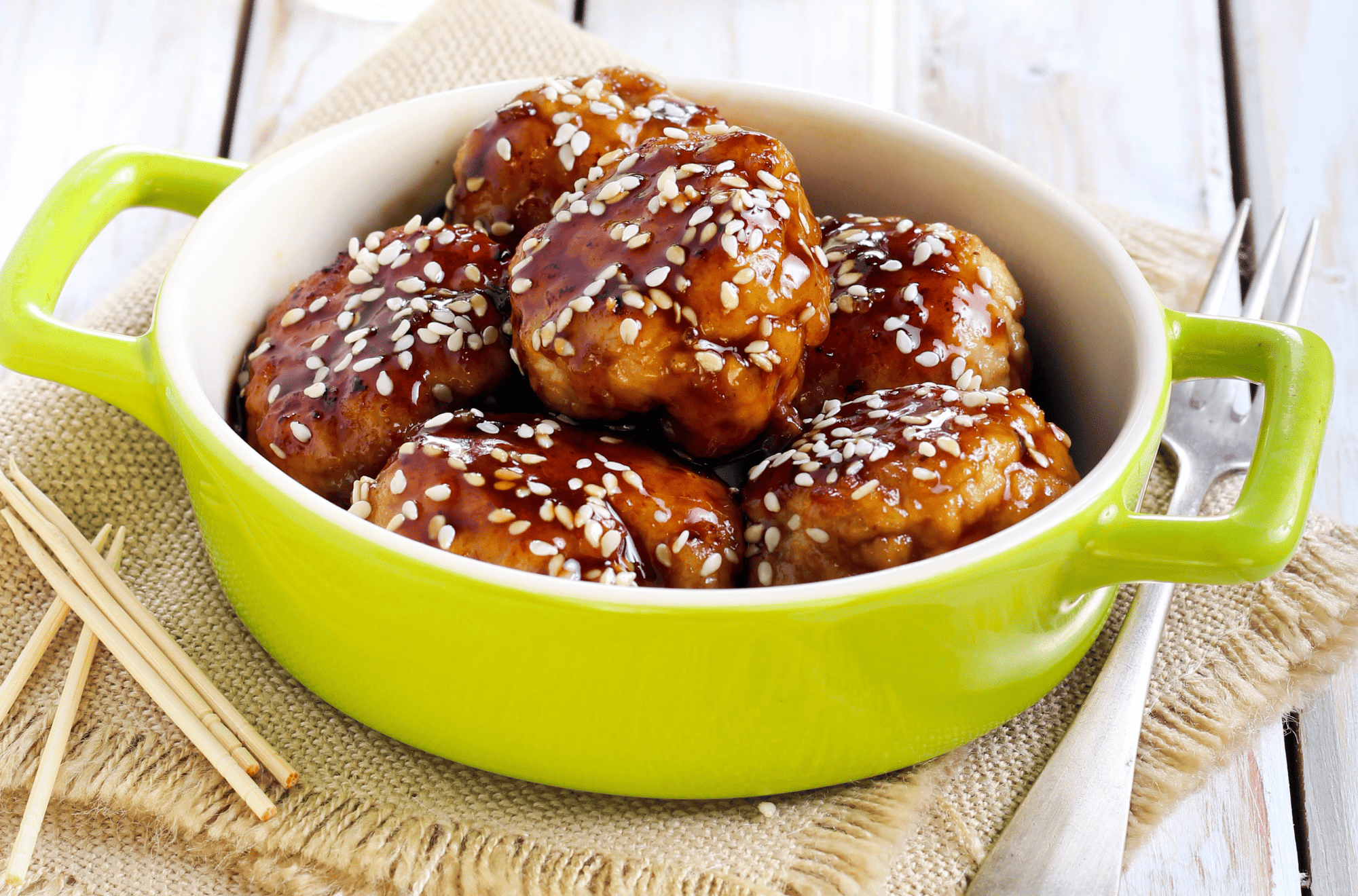 Delicious Teriyaki Turkey Meatballs