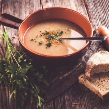 Ground Turkey, Cabbage And Caraway Soup