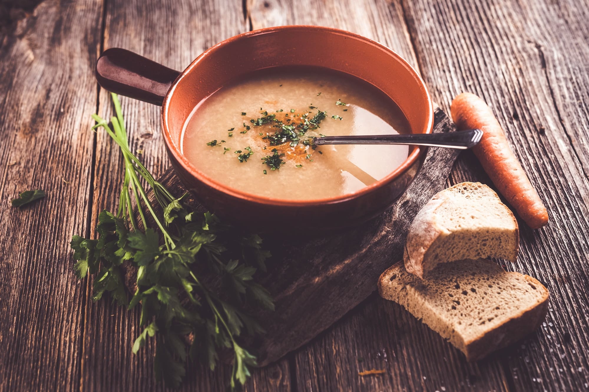 Amazing Ground Turkey, Cabbage and Caraway Soup