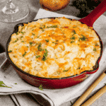 The Best Mexican Turkey Enchilada Skillet Casserole