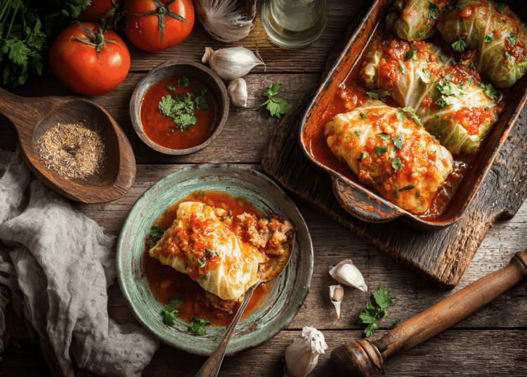 Appetizing Turkey Picadillo Cabbage Rolls2