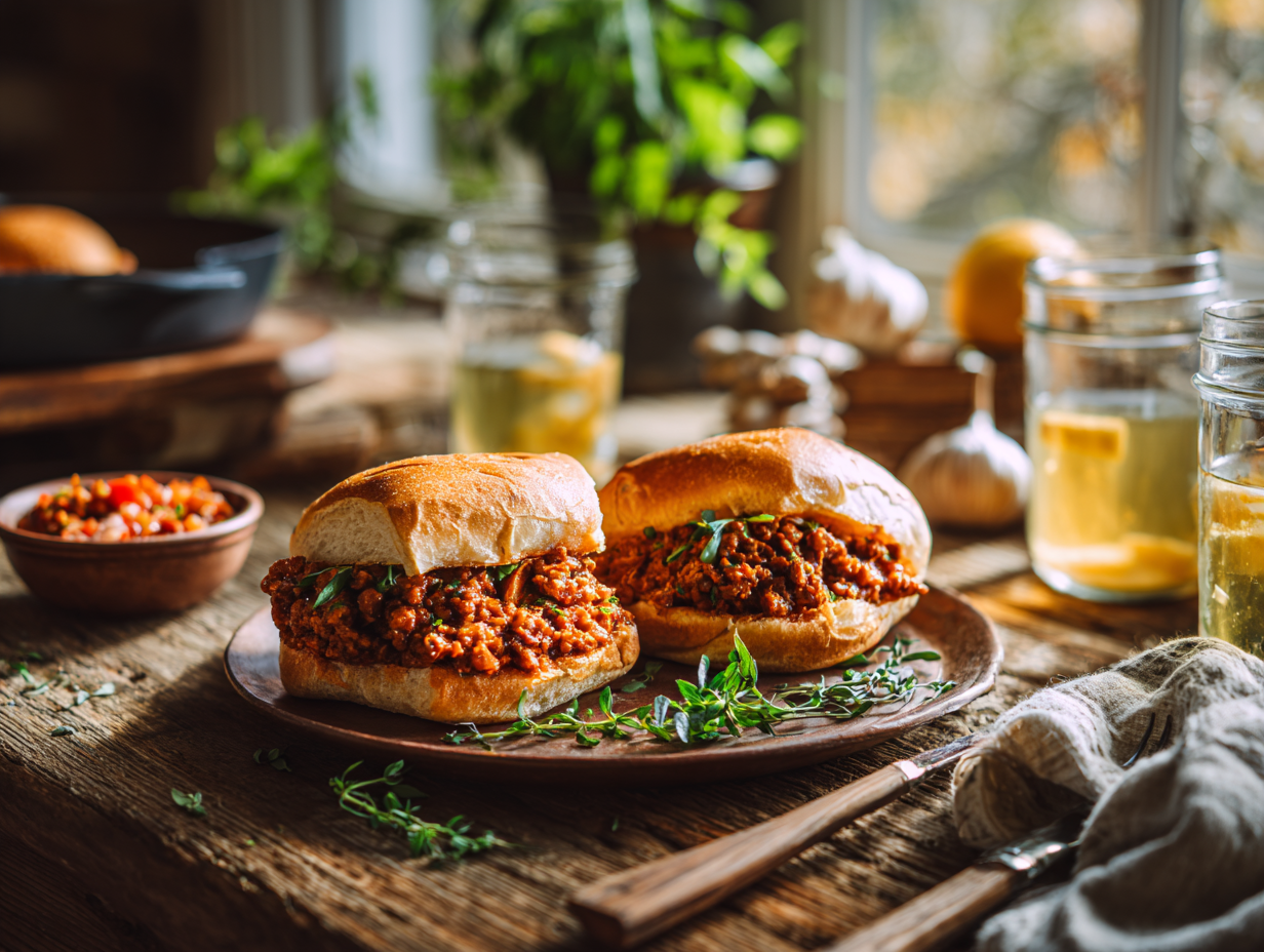 Easy Turkey Sloppy Joes