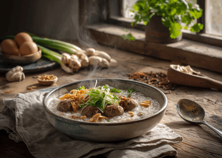 Satisfying Pork Rice Porridge